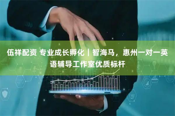 伍祥配资 专业成长孵化｜智海马，惠州一对一英语辅导工作室优质标杆